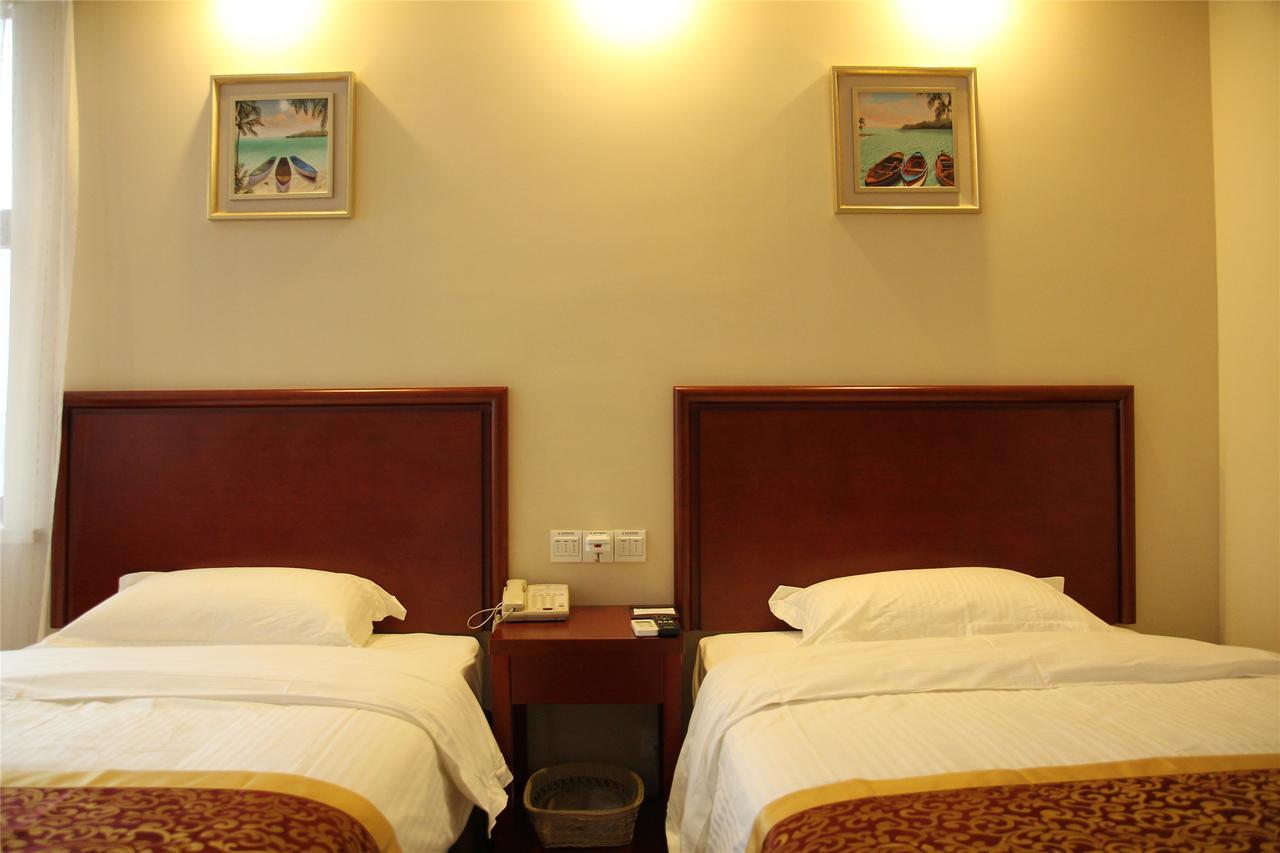 Greentree Inn Jiangsu Yancheng West Bus Station Business Hotel Exterior foto