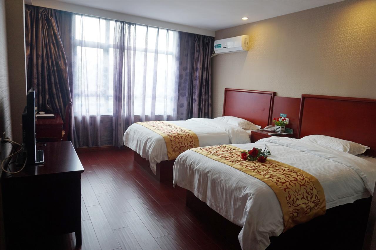 Greentree Inn Jiangsu Yancheng West Bus Station Business Hotel Exterior foto